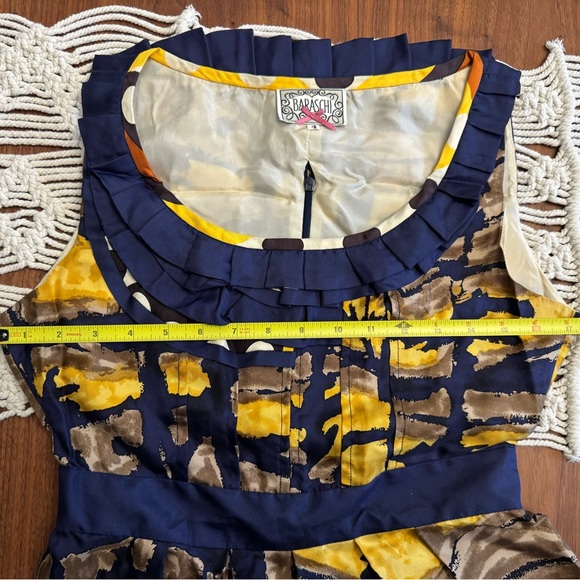 YOANA BARASCHI | Silk Midi Dress from Anthropologie - Size 4 - Picture 10 of 10